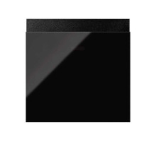 Simon 100 Черный глянец Накладка карточного выключателя