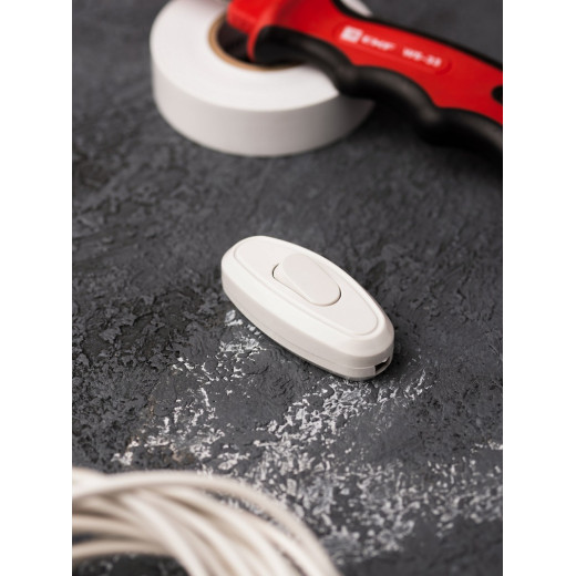 EKF PROxima Переключатель бра бел. 6А 250В