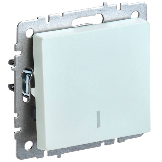 IEK BRITE BASE Жемчуг Выключ. 1-кл с индик 10А ВС10-1-1-БрЖ