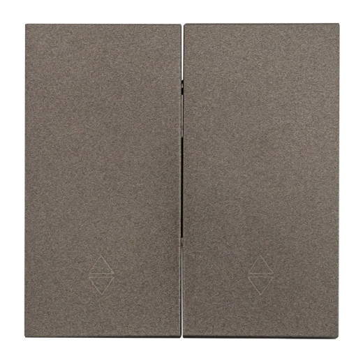 EKF PROxima Валенсия лицевая панель выключателя 2-кл. проходного 10А графит