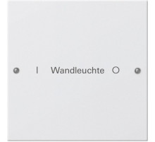 Gira Набор клавиш 1-местный, с возможностью нанесения надписей