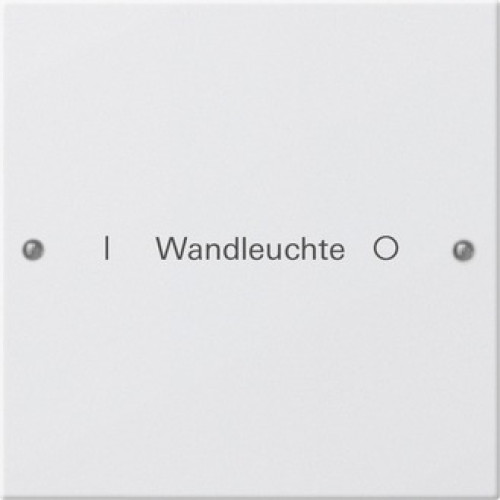 Gira Набор клавиш 1-местный, с возможностью нанесения надписей