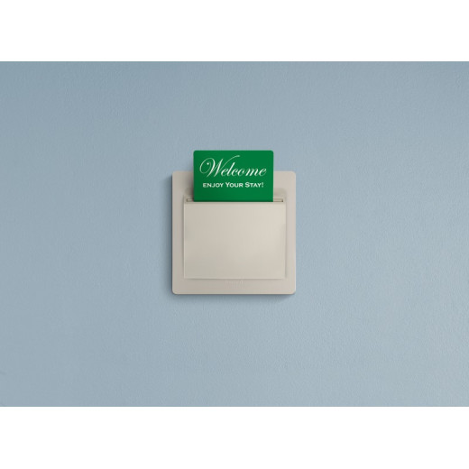 Legrand Etika Слоновая кость Выключатель карточный с выдержкой времени, с подсветкой