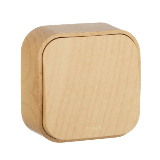 Legrand Quteo Сосна Переключатель 1-клавишный 10А