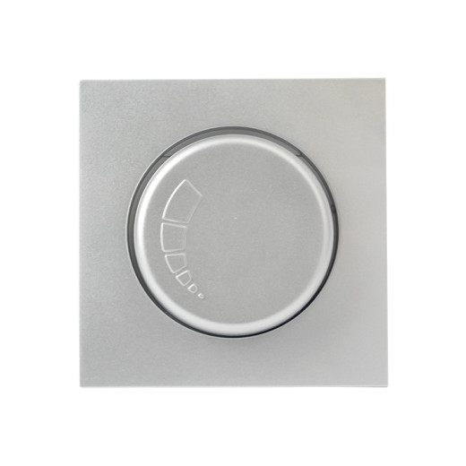 EKF PROxima Валенсия лицевая панель светорегулятора 600W 220В сталь