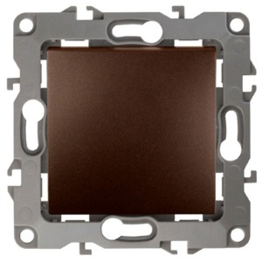 ЭРА 12-1108-13 Переключатель промежуточный, 10АХ-250В, IP20, 12, Бронза