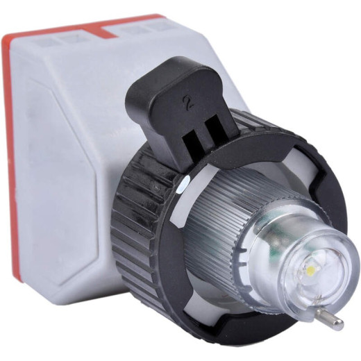 DKC Взрывозащищенный контактный блок. кнопка с индикацией. 20-250V. 1NO