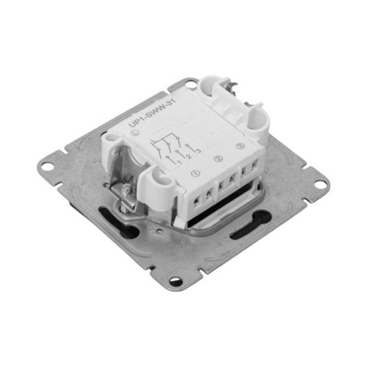 EKF Эпика Механизм выключателя, трёхклавишный, чёрный