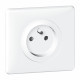 Legrand Лицевая панель - Программа Celiane - розетка 2К+З французского стандарта Кат. № 0 671 11 и розетка 2К Кат. № 0 671 10 - белый