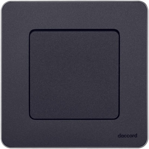 Legrand/Daccord INSPIRIA Антрацит Переключатель одноклавишный 10 AX - 250 В
