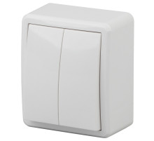 ЭРА 11-1204-01 Эксперт Белый Выключатель 2-кл ОУ