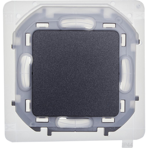 Legrand/Daccord INSPIRIA Антрацит Переключатель IP44 10 AX - 250 В