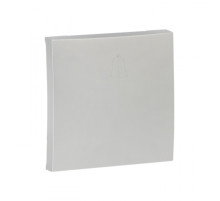 EKF PROxima Валенсия лицевая панель выключателя проходного 1-кл. 10А сталь