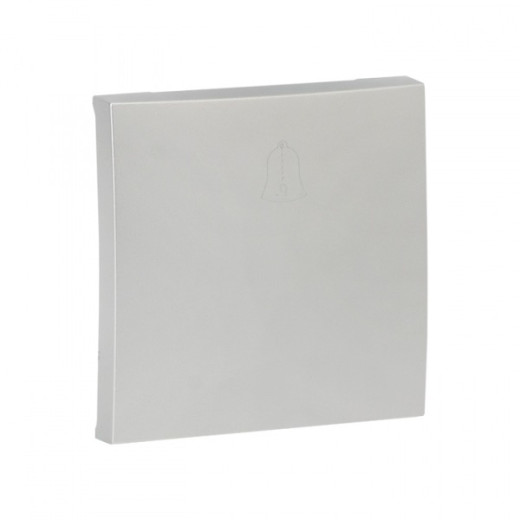 EKF PROxima Валенсия лицевая панель выключателя проходного 1-кл. 10А сталь