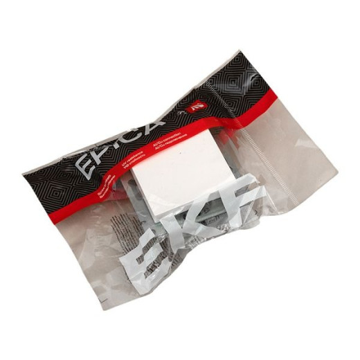 EKF Эпика Механизм выключателя, одноклавишный, перекрёстный, белый