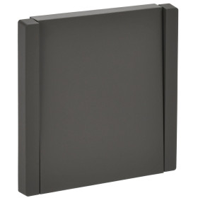 IEK FORTE&PIANO Серый Выключатель 1-кл самовозвратный 10А FP310