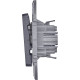 Legrand/Daccord INSPIRIA Антрацит Выключатель одноклавишный 10 AX - 250 В