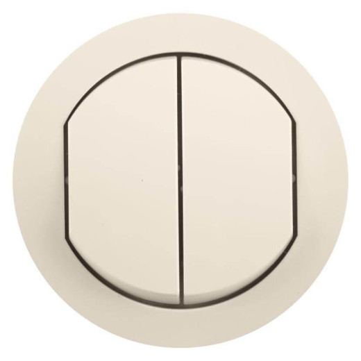 Legrand Celiane Беж Клавиша 2хВыкл IP44