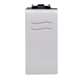 DKC Brava Выключатель, белый, 1мод.