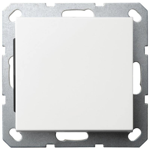 Jasmart G Белый глянцевый Выключатель 1-кл 10A 250V~