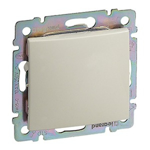 Legrand Valena Крем Переключатель 1-клавишный IP44