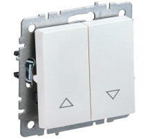 IEK BRITE BASE Жемчуг Выключ. жалюзи 10А ВС10-1-5-БрЖ