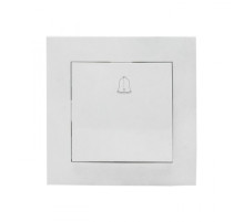 EKF PROxima Валенсия кнопка звонка 10А белая