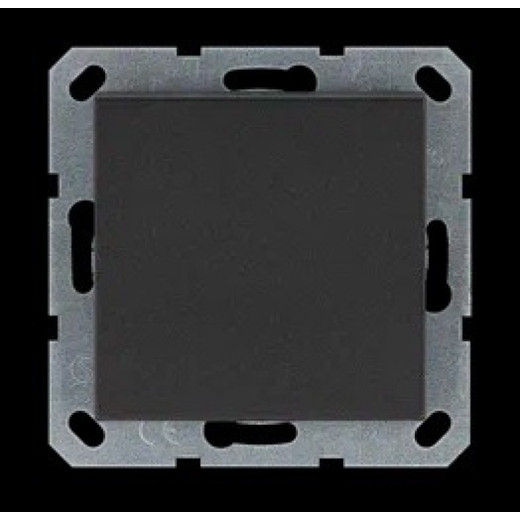 Jasmart G Антрацит Выключатель кнопочный (звонковый) 10A 250V~ 10A 250V~