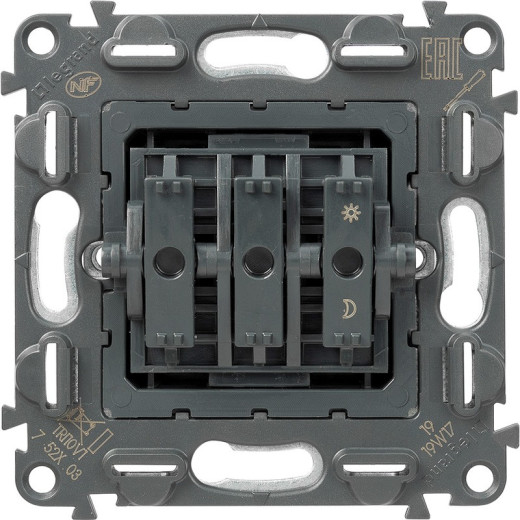 Legrand Valena Мех IN'MATIC Выключатель 3-клавишный 10АХ 250В