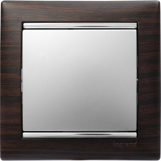Legrand Valena Алюминий Выключатель 1-клавишный