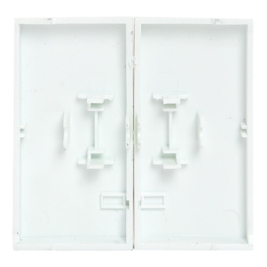 EKF PROxima Валенсия лицевая панель выключателя 2-кл. проходного 10А жемчуг