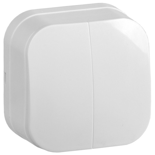 IEK GLORY ВС20-2-0-ХБ Выключ. 2-кл. о/у 10А GLORY белый