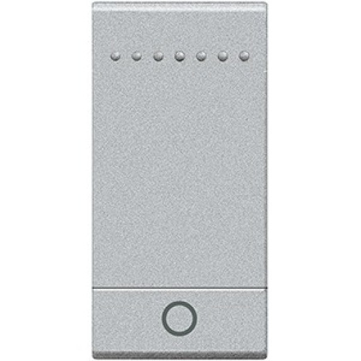 BT LL Алюминий Клавиша Лампа, размер 1 модуль