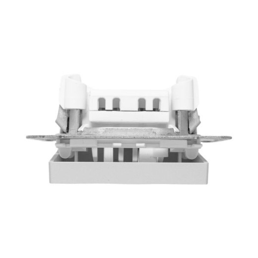 EKF Эпика Механизм выключателя, одноклавишный, с подсветкой, алюминий