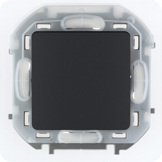 Legrand/Daccord INSPIRIA Антрацит Переключатель IP44 10 AX - 250 В