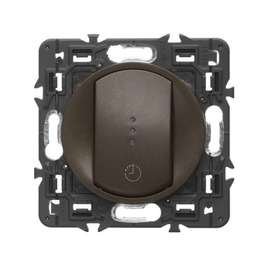 Legrand Celiane2 Графит Лицевая панель выключателя 067051/67423