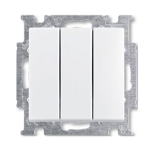 ABB BJB Basic 55 Бел Выключатель 3-клавишный, 16А