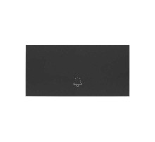 Simon 100 Черный матовый Клавиша выключателя с пиктограммой «звонок»