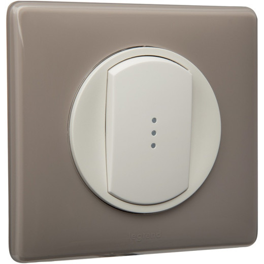 Legrand Celiane Бел Клавиша 1-ая с подсветкой