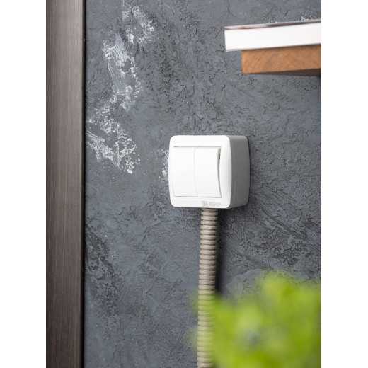 EKF PROxima Владивосток Выключатель 2-кл. 10А IP54 сер.