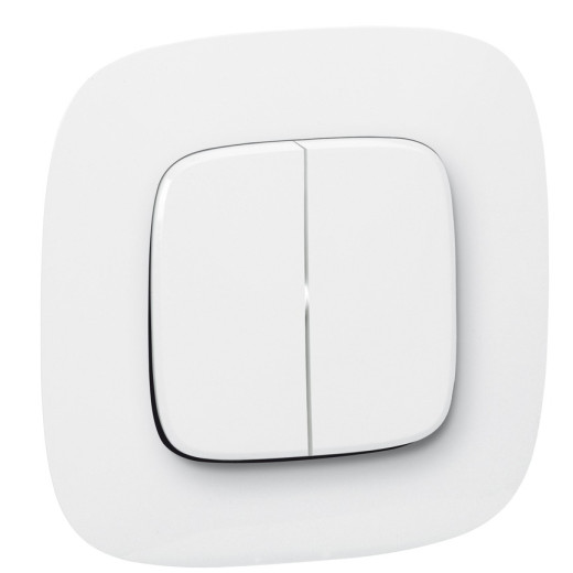 Legrand Valena Мех IN'MATIC Выключатель 2-клавишный 10АХ 250В