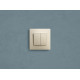 Legrand Etika Слоновая кость Выключатель 2-х клавишный, 10А, Винтовые клеммы