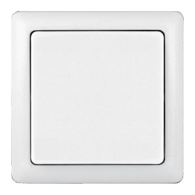 Systeme Electric ХИТ наруж Бел Выключатель 1-клавишный 6А, 250В