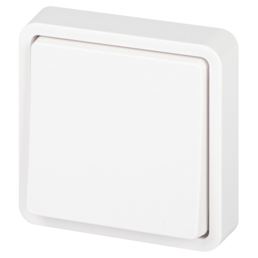 ЭРА Выключатель Эксперт 11-1521-01 IP55, 10АХ-250В, СУ, белый