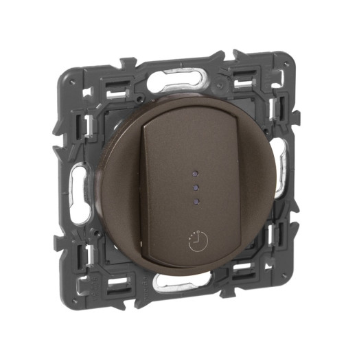 Legrand Celiane2 Графит Лицевая панель выключателя 067051/67423