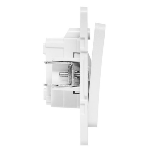 EKF PROxima Стокгольм Белый Выключатель 1-кл, 10А, винт.клеммы