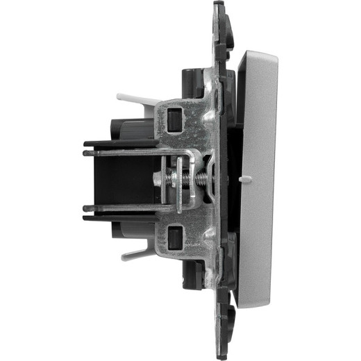 Legrand Valena LIFE DIY Алюм Выключатель 1-клавишный 10А 250В