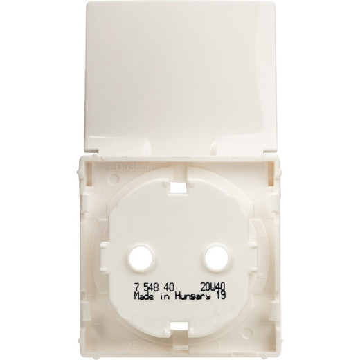 Legrand Valena LIFE Бел Накладка розетки с/з с крышкой