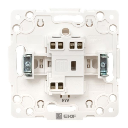 EKF PROxima Стокгольм Белый Выключатель проходной 1-кл, 10А, винт.клеммы