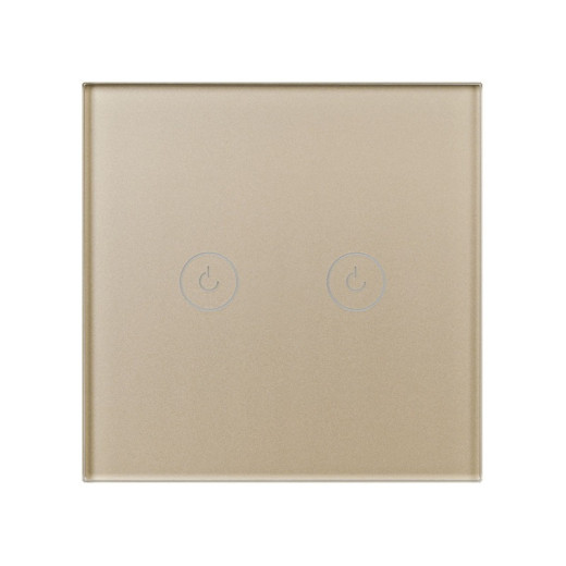 Arlight Выключатель сенсорный SWT-OMALI-S02-ZB-GD (250V, 10A, Zigbee) (Стекло)